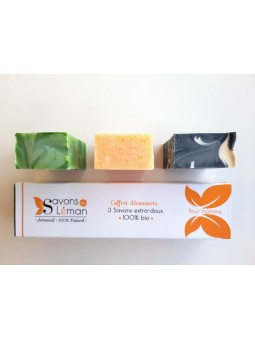 Coffret 3 savons - Homme